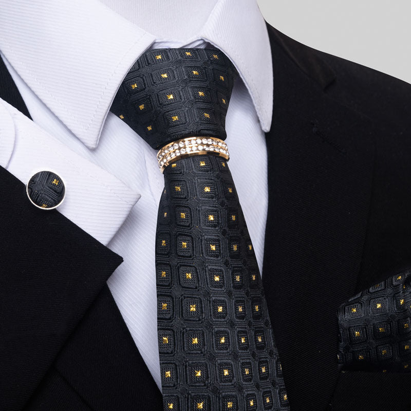 Multi Colored Striped Floral Mens Tie - Shop NCLC