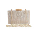 Women Handbags Marble Pattern Acrylic Bag Luxury Handbags Women Bags