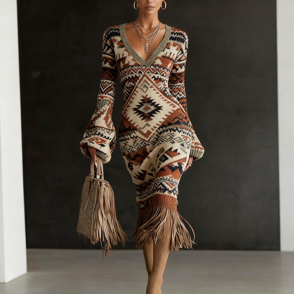 Knitted Sweater Dresses For Women - Shop NCLC