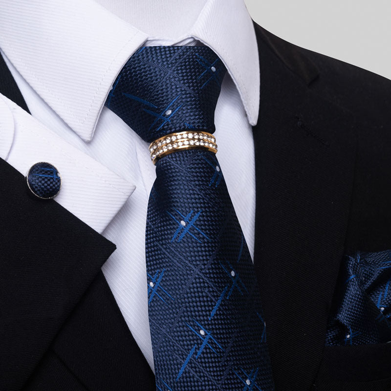 Multi Colored Striped Floral Mens Tie - Shop NCLC