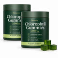 Chlorophyll Gummies – Vegan Internal Deodorant & Body Detox Supplement – Delicious Orchard Fruit Flavor, 30 Count