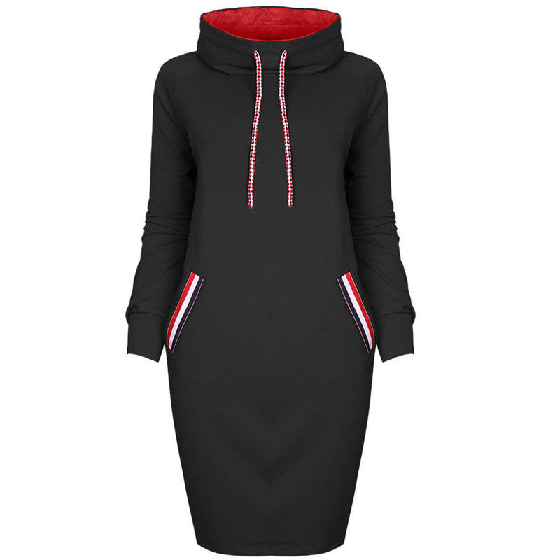 Ladies Winter Hooded Dresses Women Dress - Shop NCLC
