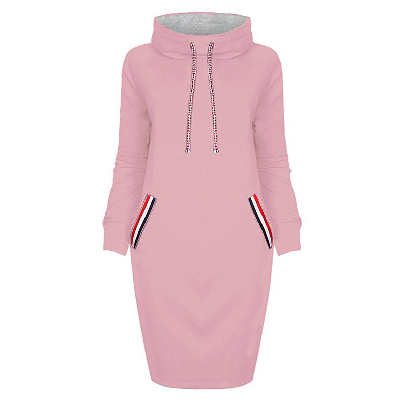Ladies Winter Hooded Dresses Women Dress - Shop NCLC
