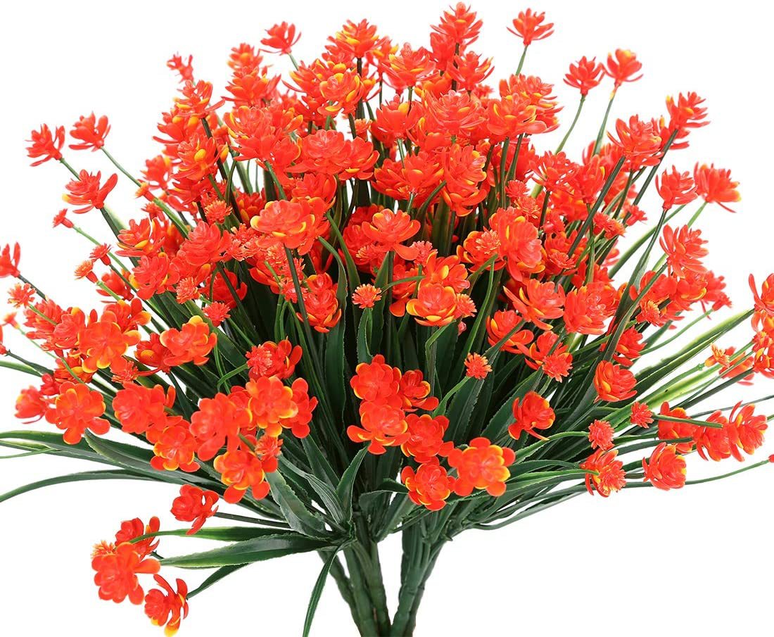 Artificial Outdoor Flower Artificial Flower Indoor And Outdoor Flowers- Yard Home Patio Decor - Shop NCLC