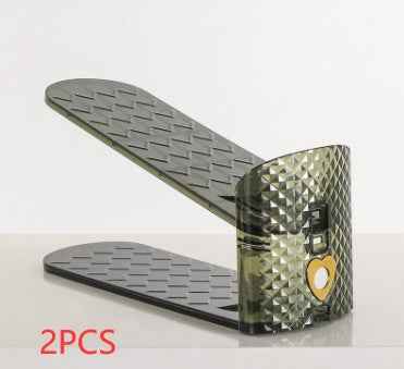 Adjustable Shoe Cabinet Shoe Storage Plastic Double-layer Shoe Rack