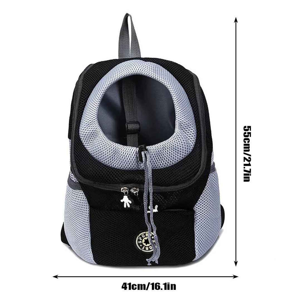 NEW Pet Dog Carrier Puppy Travel Mesh Backpack Front Travel Portable Breathable Bag
