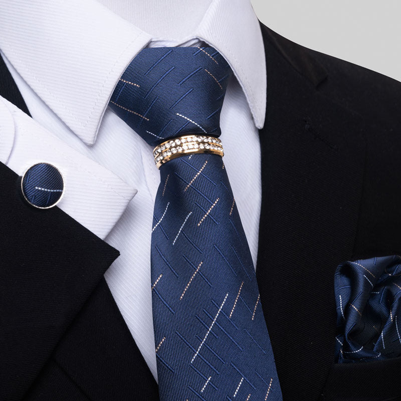 Multi Colored Striped Floral Mens Tie - Shop NCLC