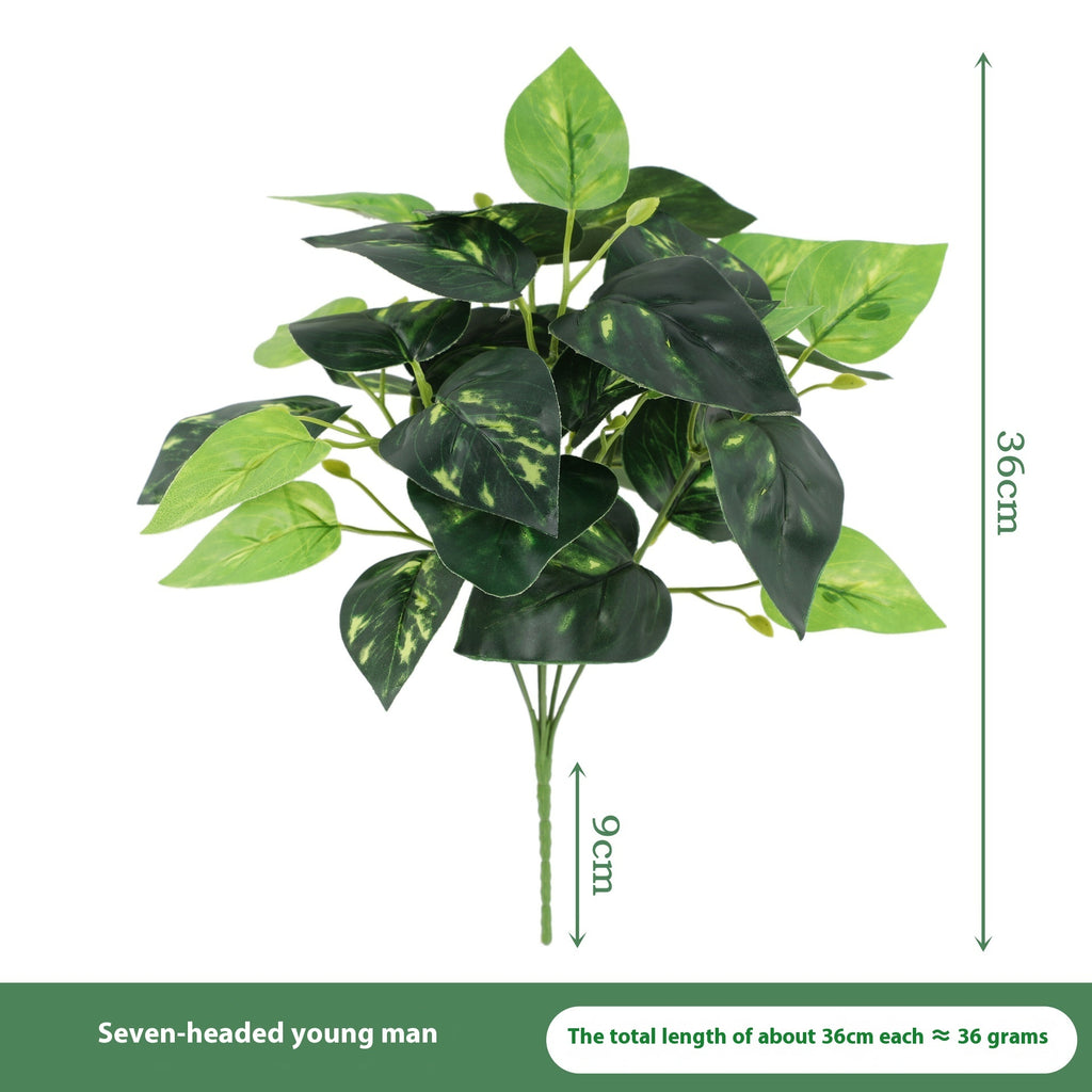 Artificial Green Landscape Ivy Artificial Green Plant Fake Flower Plants Indoor/Outdoor - Shop NCLC