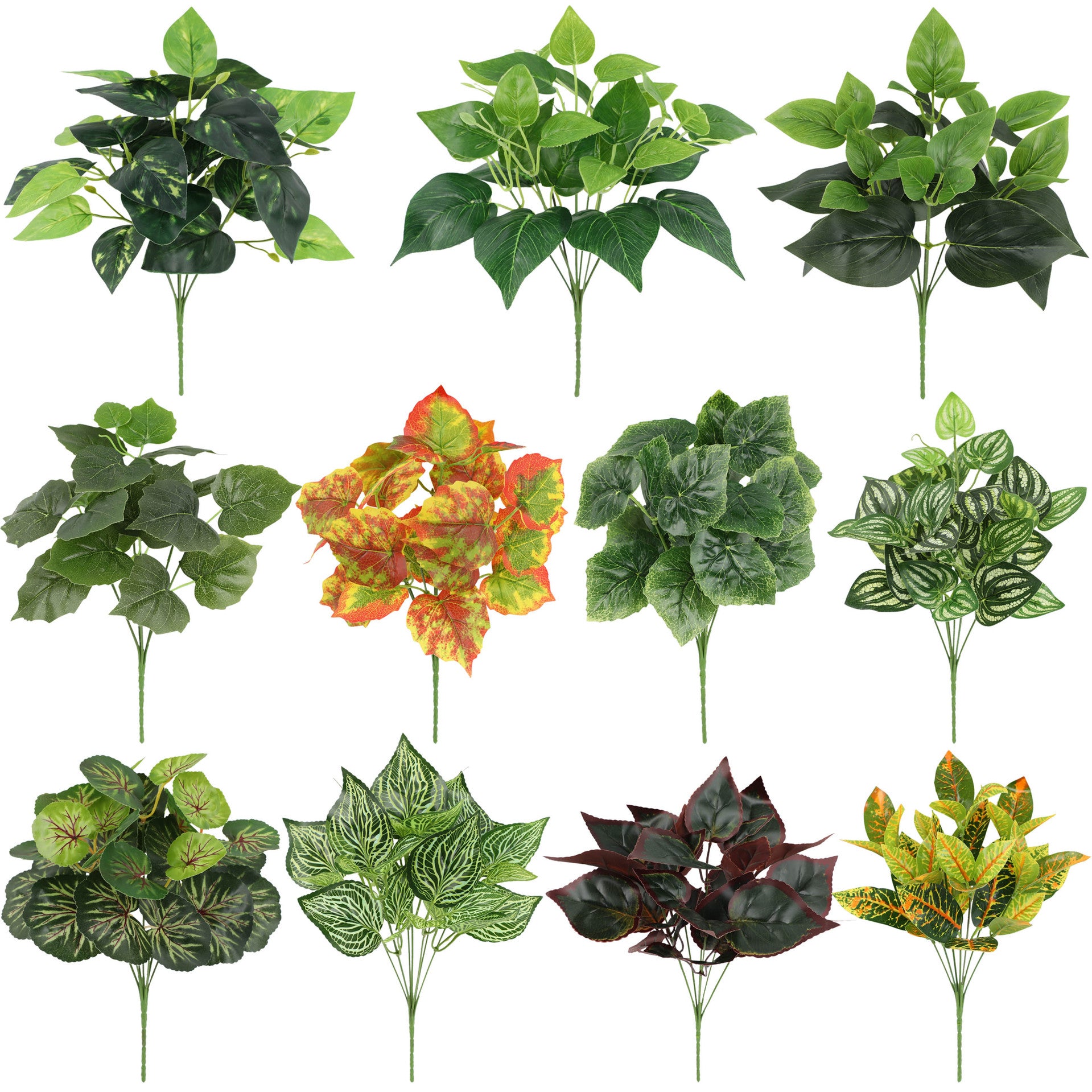 Artificial Green Landscape Ivy Artificial Green Plant Fake Flower Plants Indoor/Outdoor - Shop NCLC