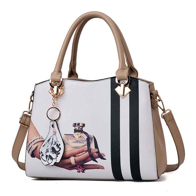 Women's Graphic Portrait Handbag - new fashion handbags