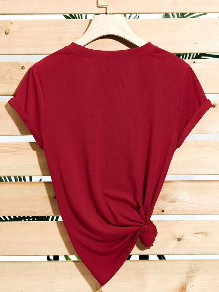 Slayr Women's Summer Casual Short Sleeve T-shirt - Shop NCLC