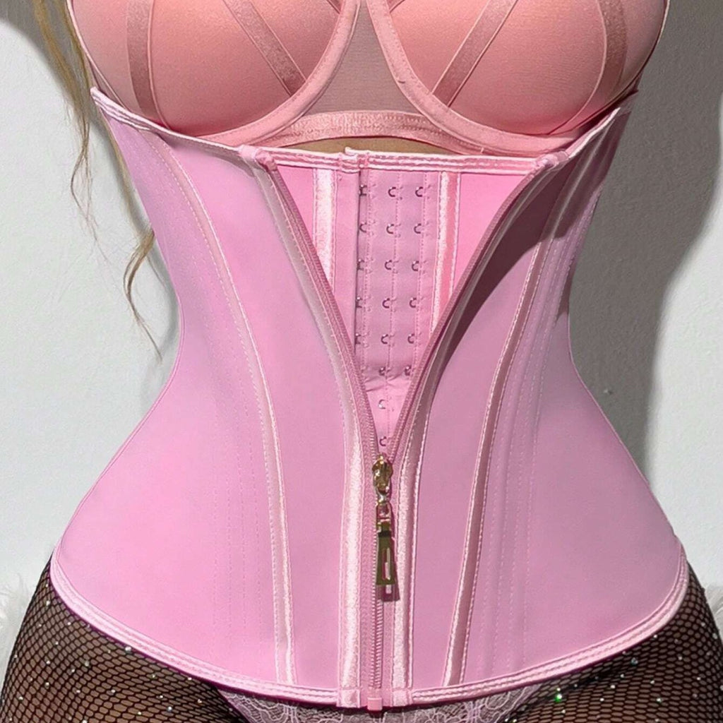 Hourglass Waist Shaping Belt Latex Corset - Shop NCLC