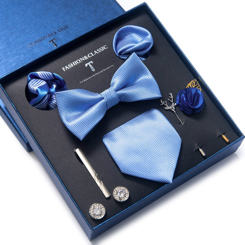 Tie 8-piece Set Formal Suit Men - Shop NCLC
