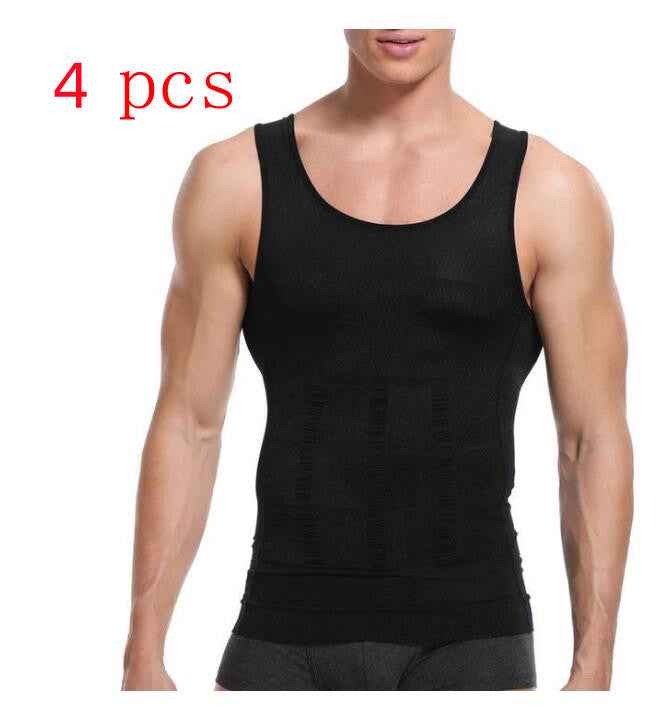 Men's Invisible Compression Body Shaper & Tummy Control Tank Top