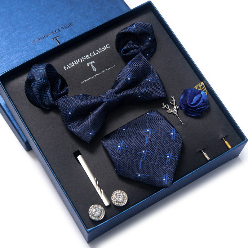 Tie 8-piece Set Formal Suit Men - Shop NCLC