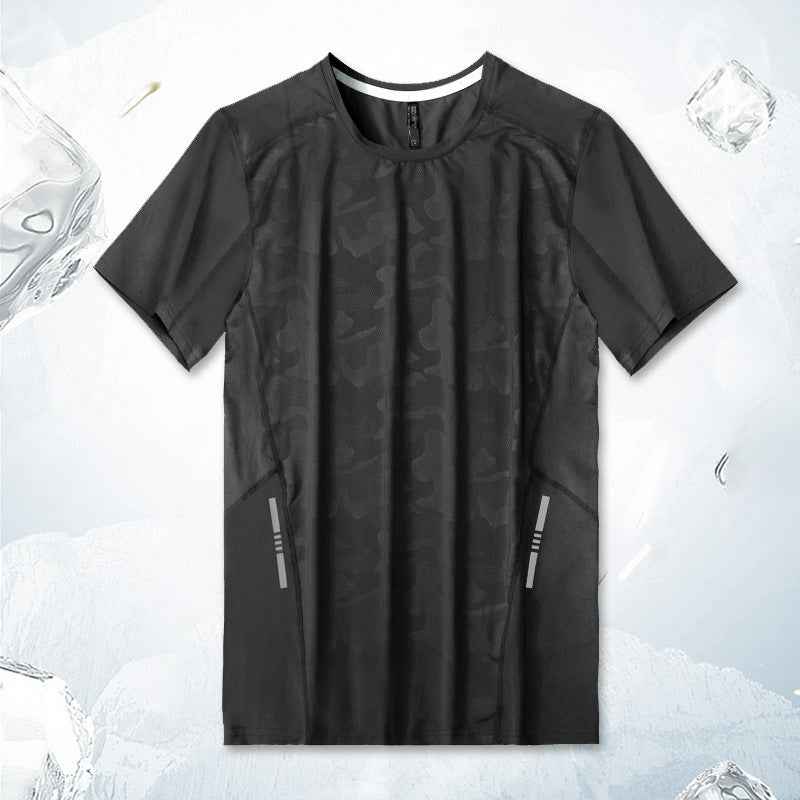 Men's Short Sleeve Loose Sports Quick Dry Clothes