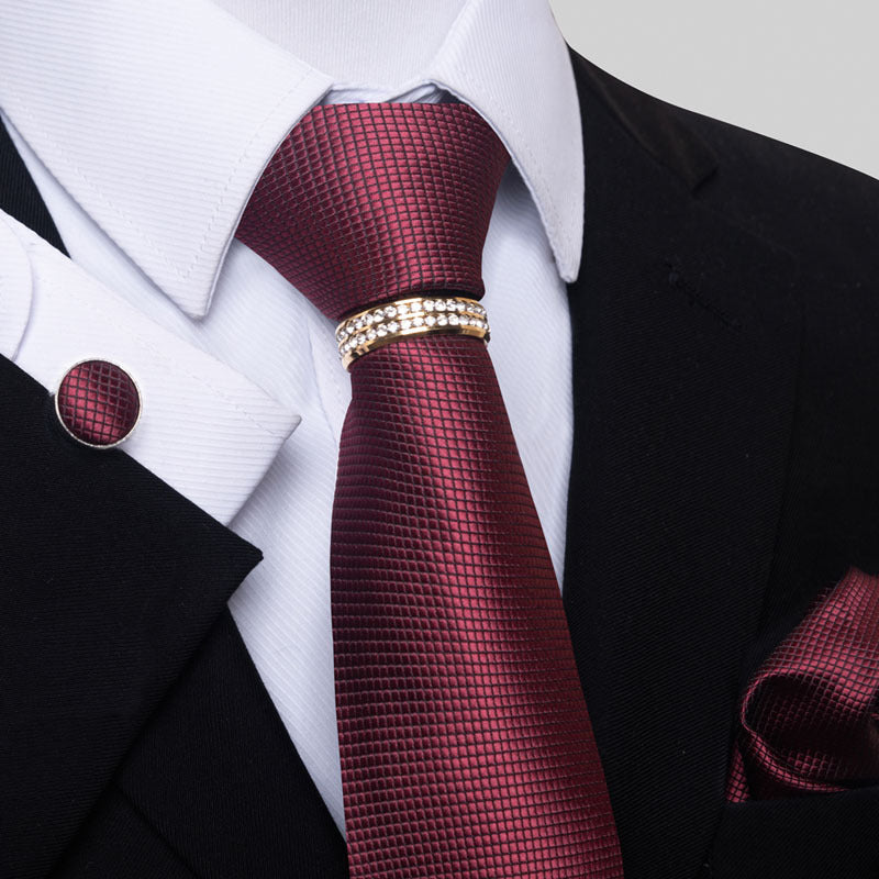 Multi Colored Striped Floral Mens Tie - Shop NCLC