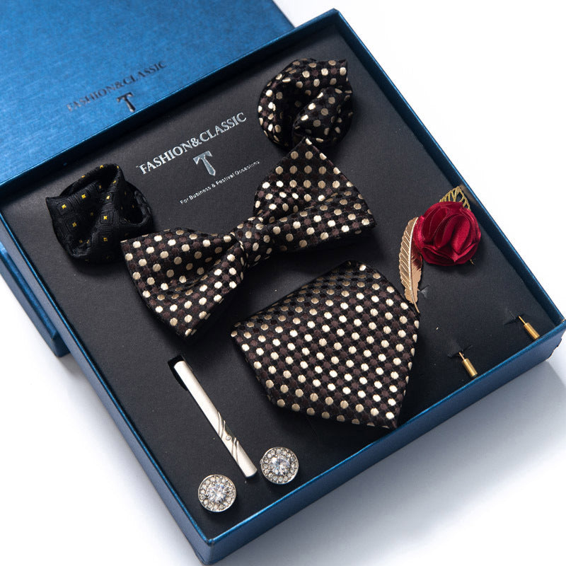 Tie 8-piece Set Formal Suit Men - Shop NCLC