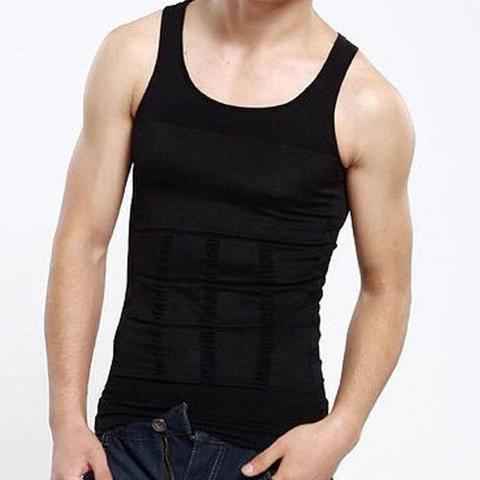 Men's Invisible Compression Body Shaper & Tummy Control Tank Top
