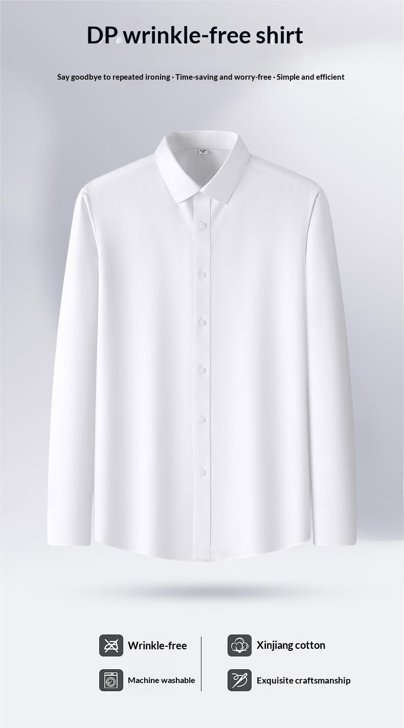 Non-iron Professional Workwear Business Men's Shirt - Shop NCLC