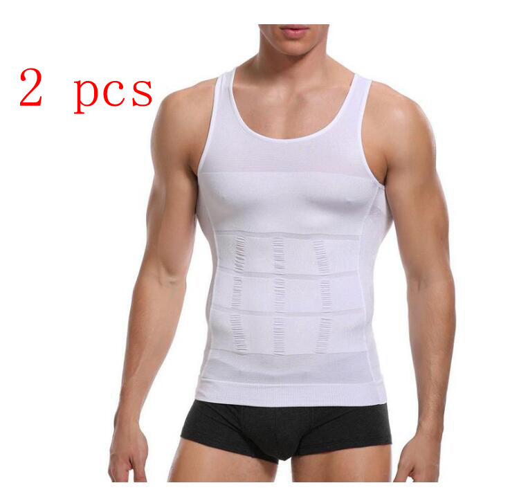 Men's Invisible Compression Body Shaper & Tummy Control Tank Top - Shop NCLC