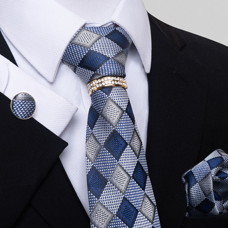 Multi Colored Striped Floral Mens Tie - Shop NCLC