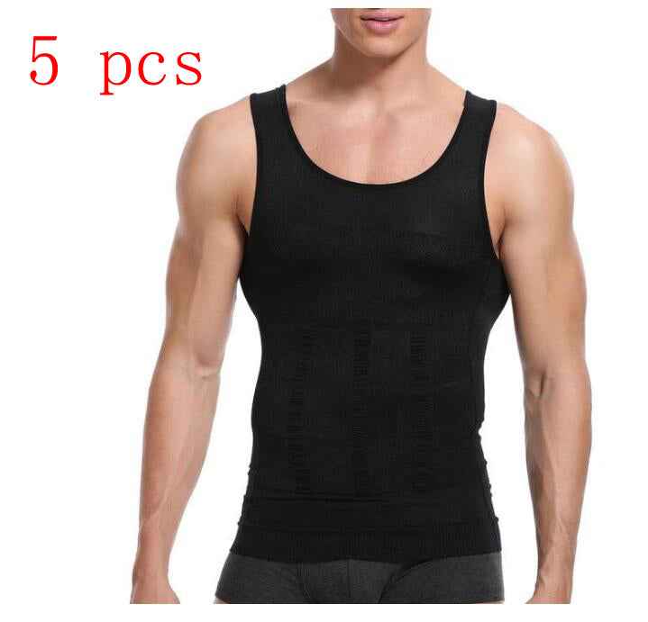 Men's Invisible Compression Body Shaper & Tummy Control Tank Top