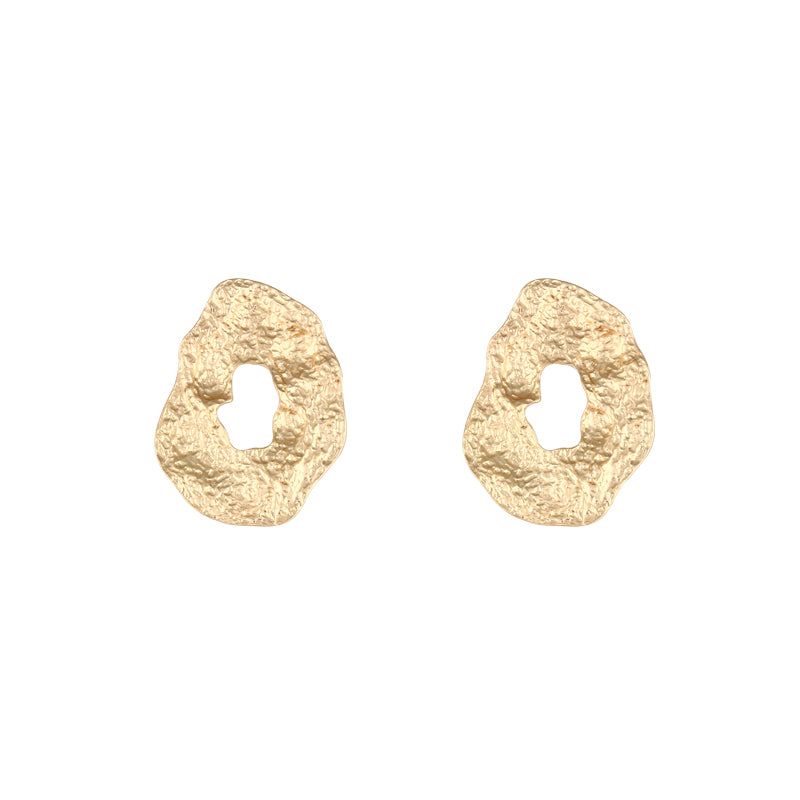 Hollow metal earrings - Shop NCLC