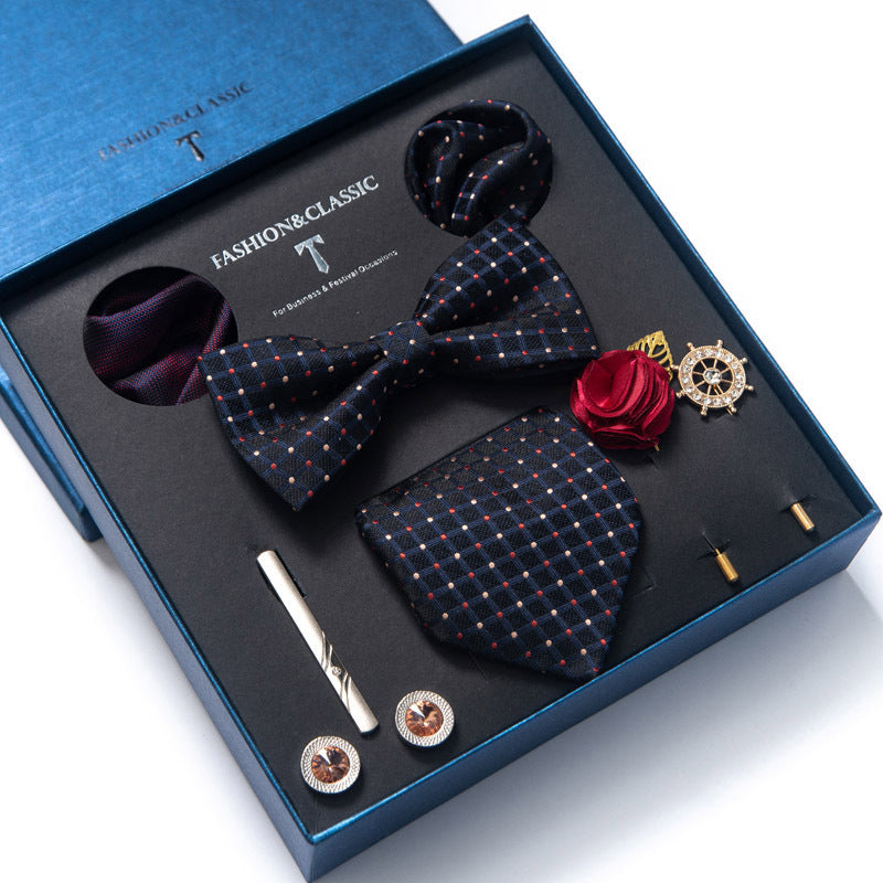 Tie 8-piece Set Formal Suit Men - Shop NCLC