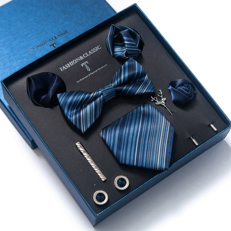 Tie 8-piece Set Formal Suit Men - Shop NCLC