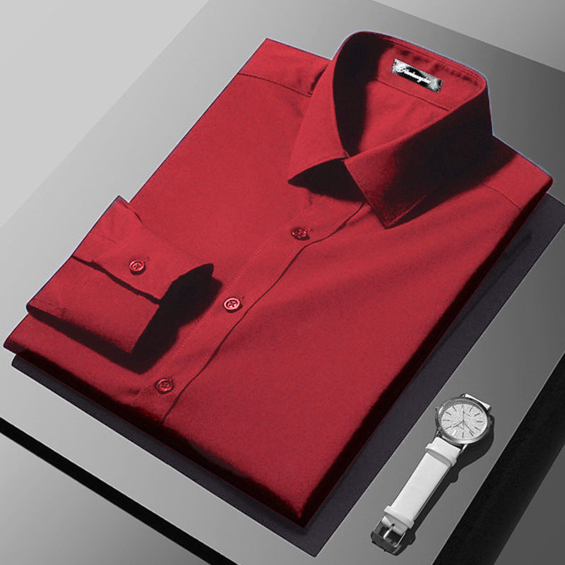 Long-sleeve Business Formal Professional Shirt Korean Style - Shop NCLC