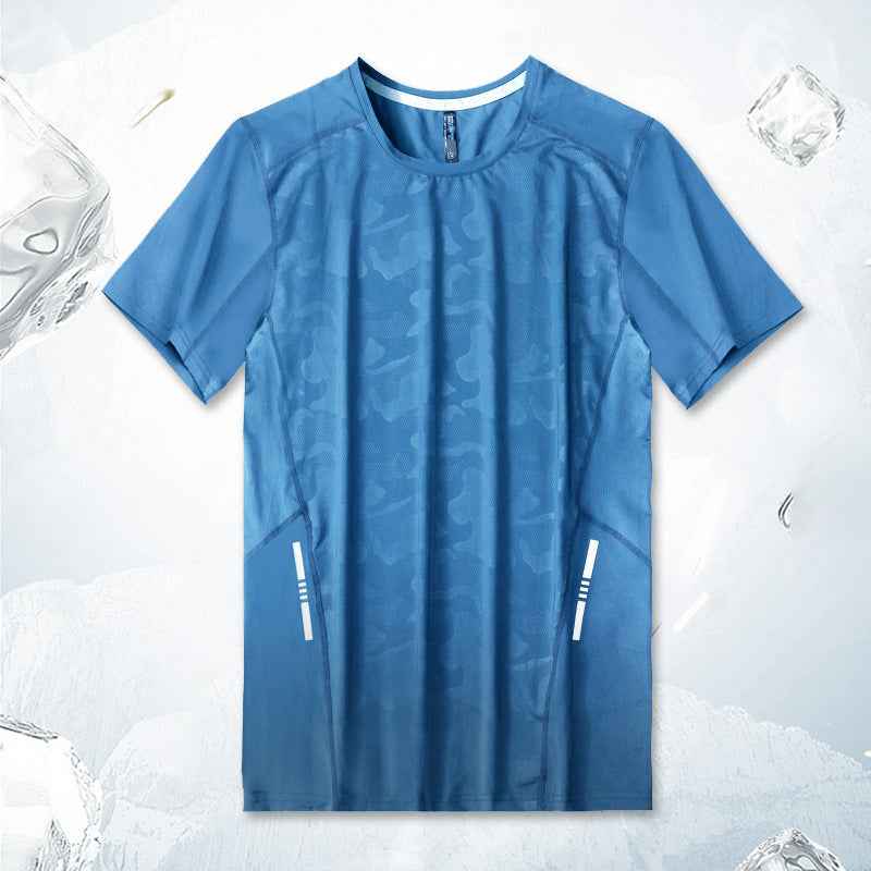Men's Short Sleeve Loose Sports Quick Dry Clothes