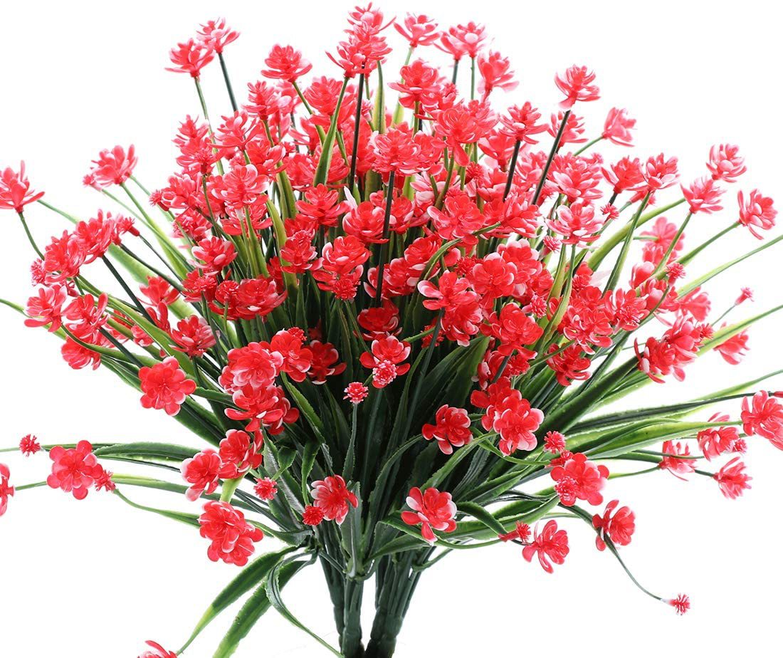 Artificial Outdoor Flower Artificial Flower Indoor And Outdoor Flowers- Yard Home Patio Decor - Shop NCLC