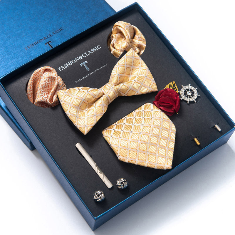 Tie 8-piece Set Formal Suit Men - Shop NCLC