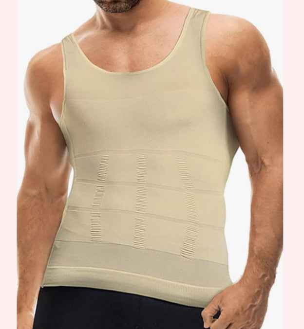 Men's Invisible Compression Body Shaper & Tummy Control Tank Top
