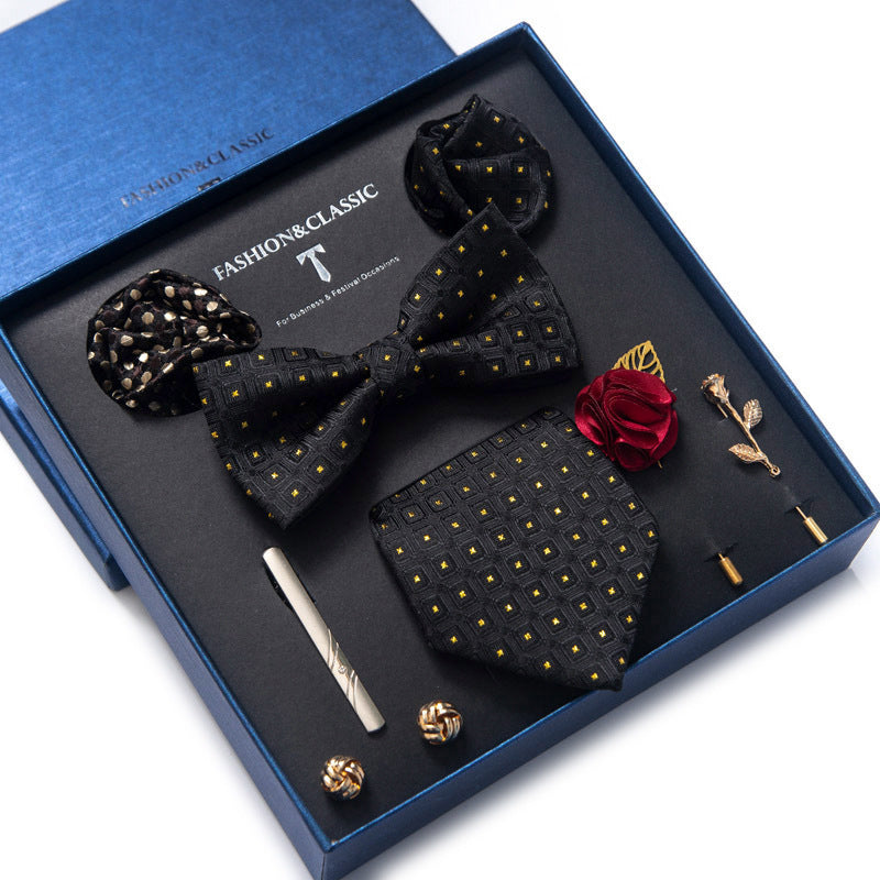 Tie 8-piece Set Formal Suit Men - Shop NCLC