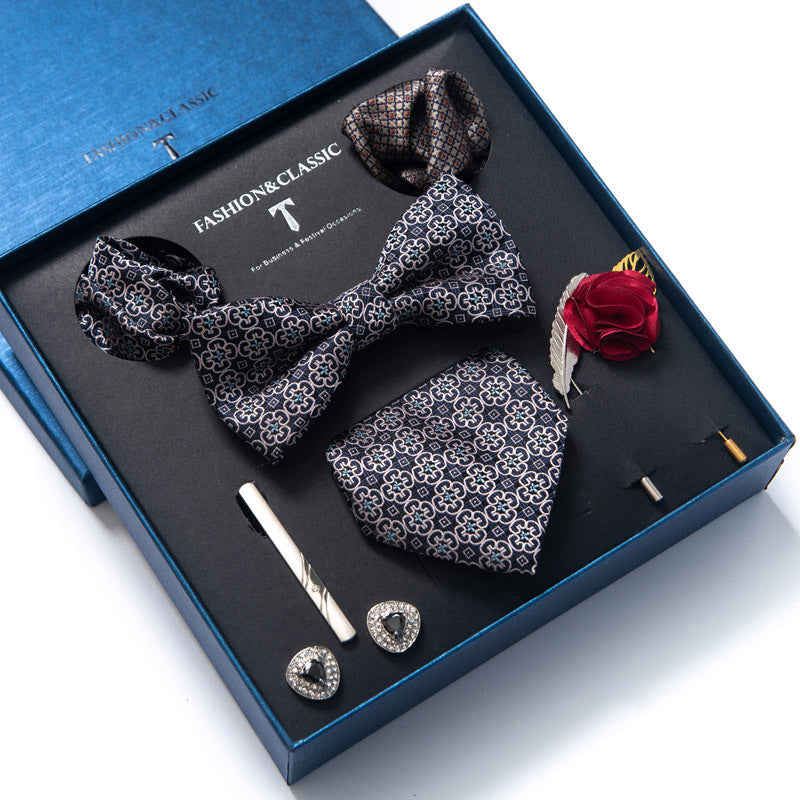 Tie 8-piece Set Formal Suit Men - Shop NCLC