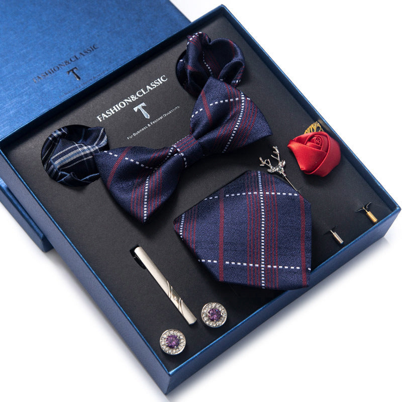 Tie 8-piece Set Formal Suit Men - Shop NCLC