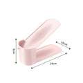 Household Simple Plastic Shoe Rack The Third Gear Adjustable Shoes Holder Dormitory Shoe Storage Organizer - Shop NCLC