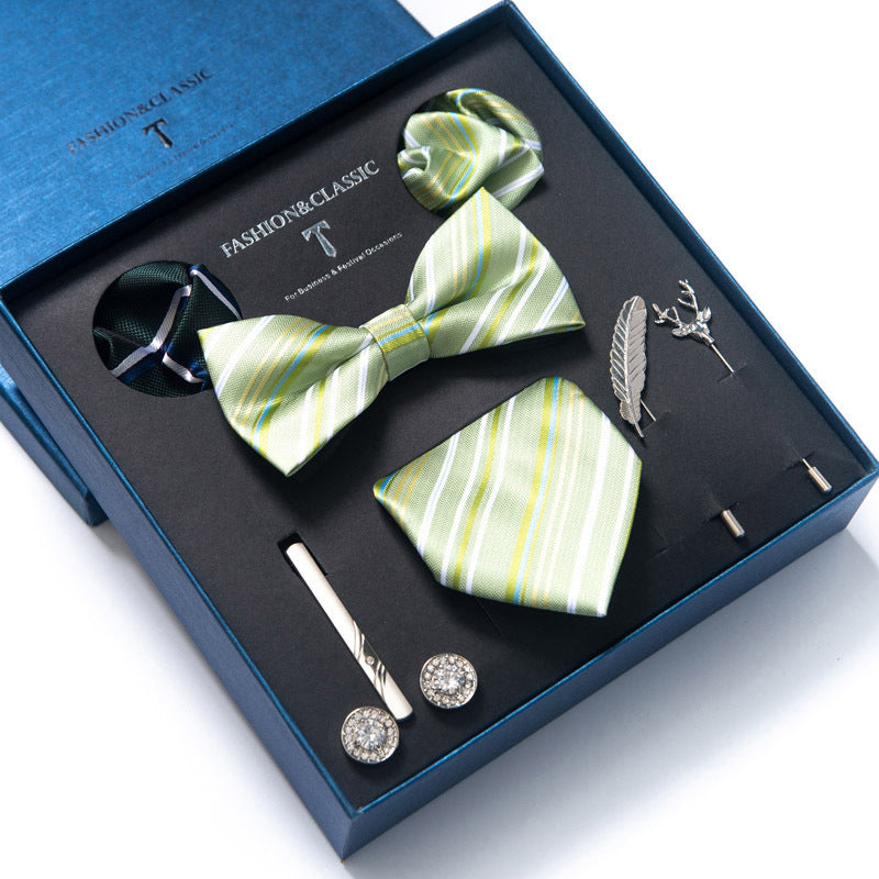 Tie 8-piece Set Formal Suit Men - Shop NCLC