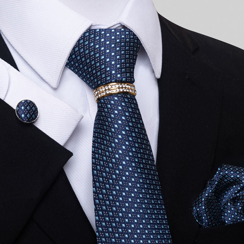 Multi Colored Striped Floral Mens Tie - Shop NCLC