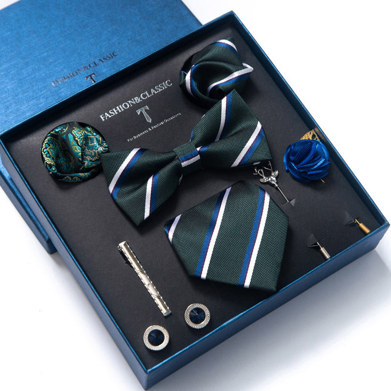 Tie 8-piece Set Formal Suit Men - Shop NCLC