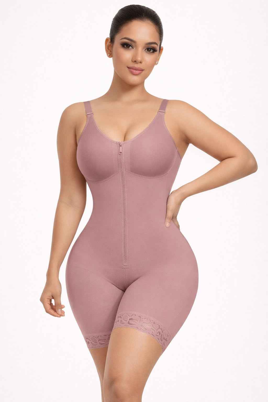 Faja Firm Control Colombian Postpartum Body Shaper – Butt Lifter & Open Crotch