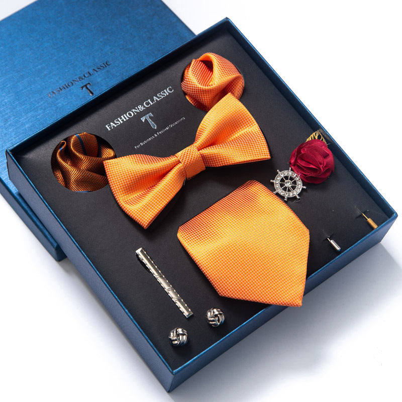 Tie 8-piece Set Formal Suit Men - Shop NCLC