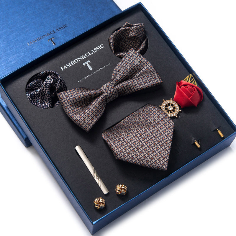 Tie 8-piece Set Formal Suit Men - Shop NCLC