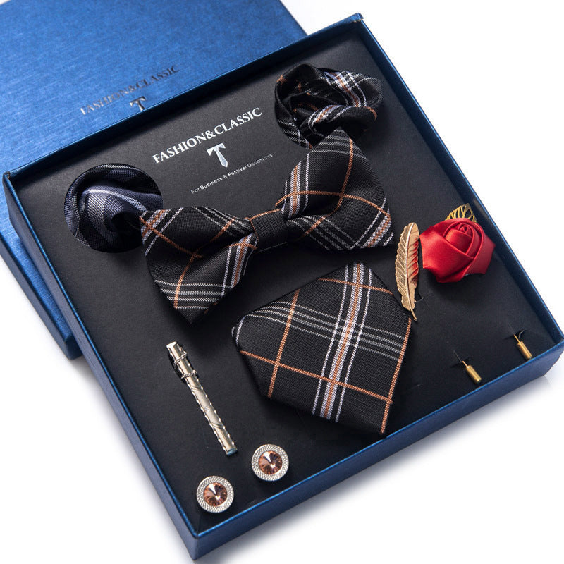 Tie 8-piece Set Formal Suit Men - Shop NCLC