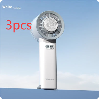 Summer Gadget Handheld Turbo Jet Fan Mini Portable Ice Cold Fan Generation Brushless Motor Wind High Speed Duct Fans Blower - Shop NCLC