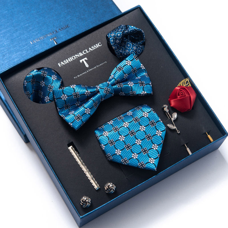 Tie 8-piece Set Formal Suit Men - Shop NCLC