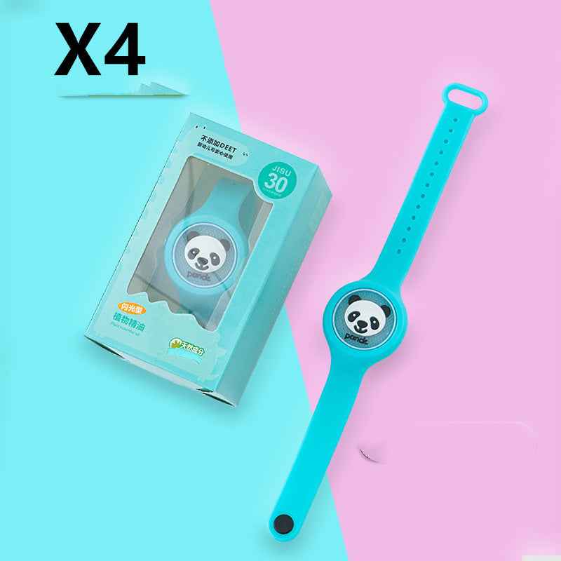 Glowing Night Light Mosquito Repellent Bracelet | Natural, DEET-Free & Luminous Glow Band