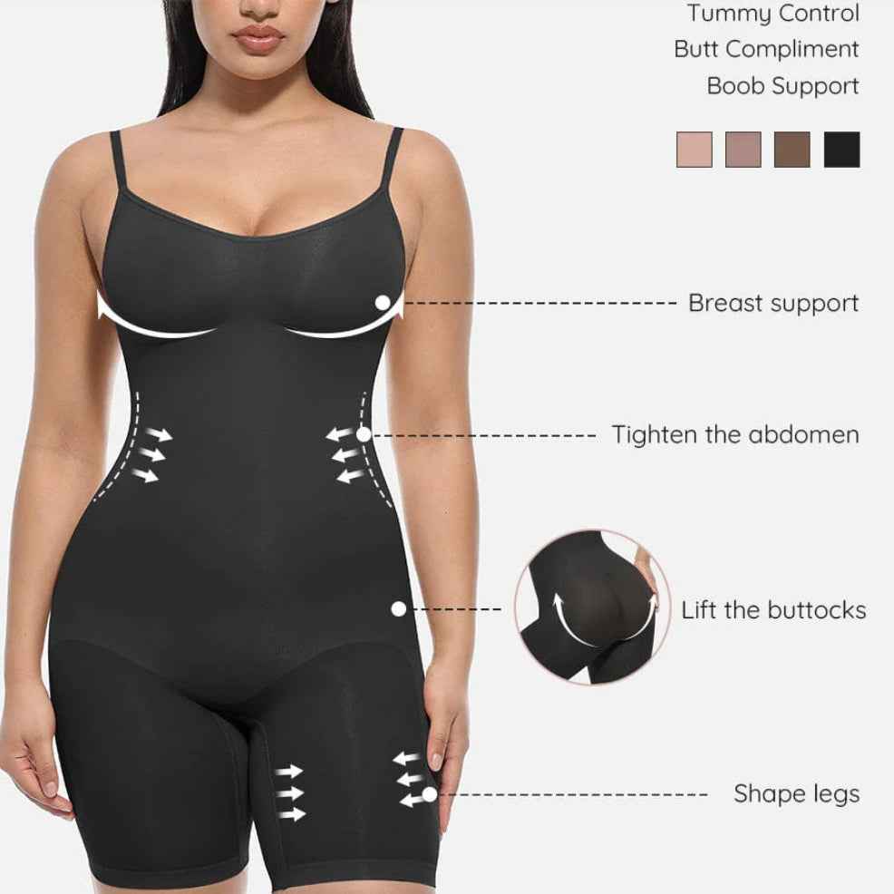 Curve Sculpt Plus Size Full-Body Seamless Shaper